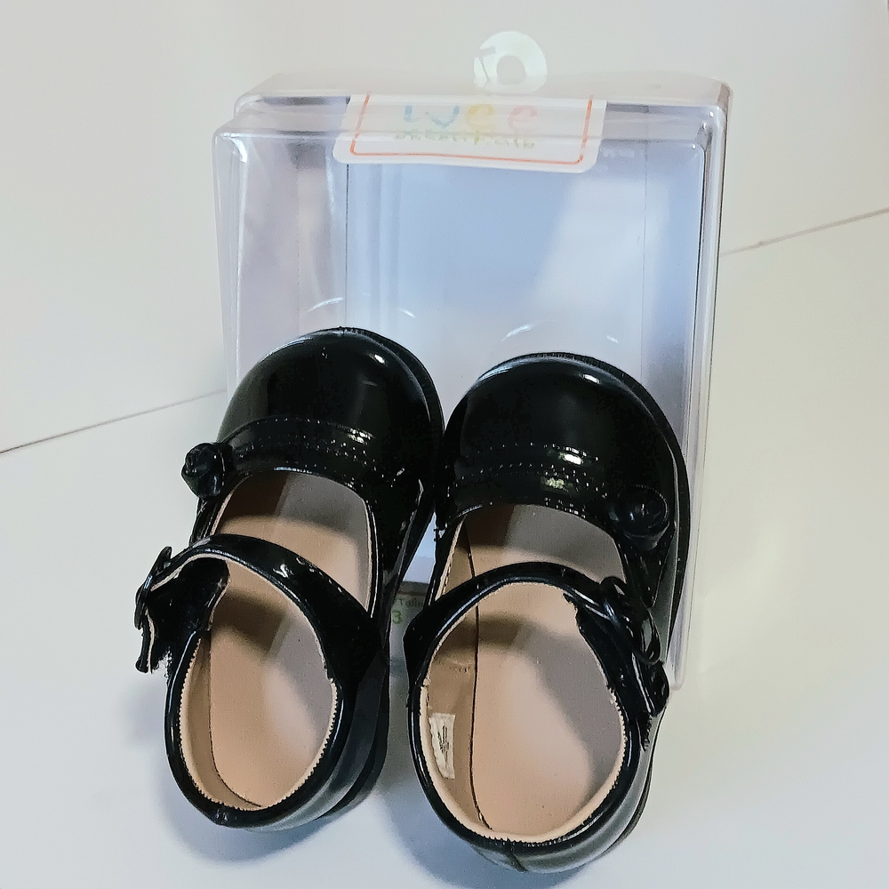 Girls' Black Mary-Jane Shoes